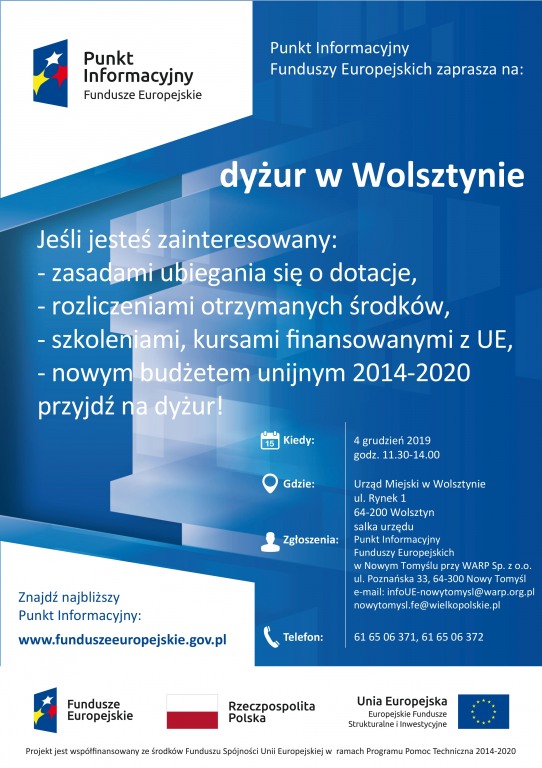 Mobilny Punkt Informacyjny w UM w Wolsztynie 